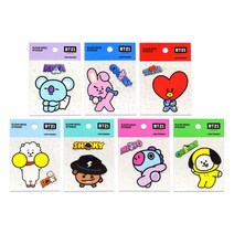 라인프렌즈 LINEFRIENDS BT21 클리어 데코 스티커2, 슈키