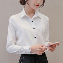 아리썬 여성 캐주얼 셔츠 브라우스 면접 정장 유니폼 와이셔츠