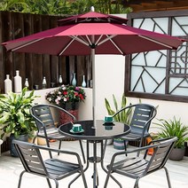 파라솔 팔각파라솔 팔각 카페 대형파라솔 2중파라솔 캠핑 낚시 스타일 카페스타일, 블루