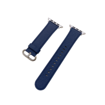 NUBASE 애플워치 8 호환 레트로 앱송 가죽 스트랩 + 필름 1P (41/45/49mm), 미드나잇