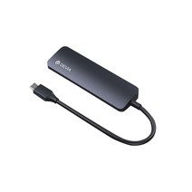 Devia 쉰들러 시리즈 타입-C 투 HDMI 4 인 1 USB허브, Space Gray