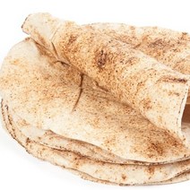 터키 라바쉬 피타(터키난Naan) 8인치 화덕 씬피자 도우 Khobez Arab Bread, 54g, 16개