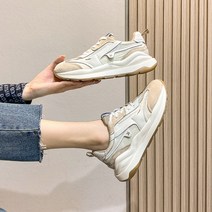 2022 봄 여성 통굽 키높이 아빠 신발 아르간 스니커즈 트렌드 통기 러닝화