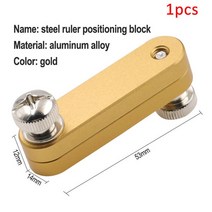 방음시트 흡음제 천장엠보싱 방음스펀지 천장방음 차량방음제 강철 눈금자 포지셔닝 블록 앵글 스크라이버, 01 1pcs Ruler Locator
