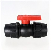 싱글 관수 농수관 여과기 조임식 PE 유니온밸브 25mm 유니온밸브25mm, 2개