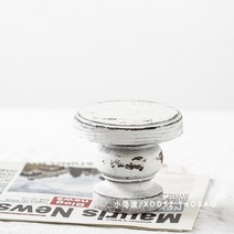 북유럽 빈티지 케이크스탠드 원목 우드 받침대 인테리어 디저트 트레이 엔틱 홈카페 소품선반, 접시(트럼펫) 쌀흰색  지름 11x높이9.5