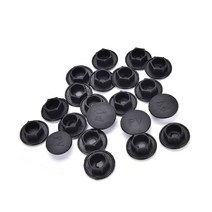 특수볼트20PCS 블랙 육각 소켓 알렌 볼트 나사 너트 헤드 커버 캡 보호기 패스너 M5-M24, 03 M8