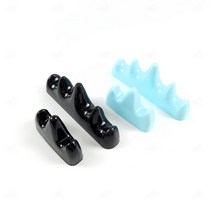 서예용품 화방 붓받침 붓거치대 붓2자루용 블랙, 단품