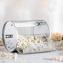 밤굽는기계 원두 깨 땅콩 견과류 로스팅기 베이킹 너트 로스팅용 스테인레스 스틸 로티세리 오븐 바구니, 01 M