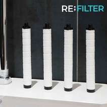 리필터 샤워기필터 영구크린 샤워핏 호환 녹물필터 4ea, 없음