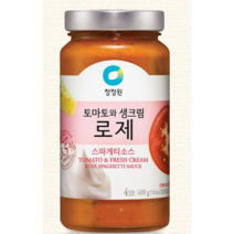 청정원스파게티소스로제 600g, 5개