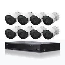 직접설치 CCTV 세트 보안카메라시스템 8채널 /8카메라 CT-5AB808-3T(DVR+카메라+케이블 일체 포함), CT-5AB808-3T