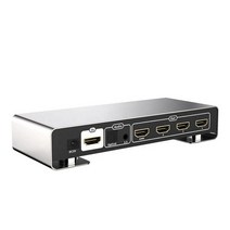 HDMI분배기 선택기 셀렉터 멀티비젼 듀얼 모니터 unnlink uhd 4k 60hz splitter 1 in 4 out converter 동기 전송 오디오 및 비디오 xbox, 스플리터 1x4, 영국 플러그