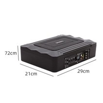 600W 차량용 저음 서브우퍼 오디오 8 인치 앰프 초박형 강력한 가정용 파워 자동차 전문 스피커, 01 8