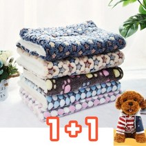 지니모르 1+1 애견방석 사각담요 꿀잠 사각방석 강아지 고양이 집 담요 애완 방석 대형 중형 소형 중형견 방석커버 눈꽃 쿠션