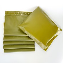 [바이올팩키지] HDPE 택배봉투 골드카키 100장
