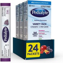 Pedialyte 마시는 포도당 수액 탈수방지 Pedialyte 페디아라이트 24팩, 24
