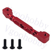 RC 튜닝 및 수리용 서스펜션 메탈 프론트 어퍼 암 리어 벌크 마운트 아르마 크라톤 타이폰 센톤 탈리온 1/8 자동차 업그레이드 부품과 호환 가능, [01] Red