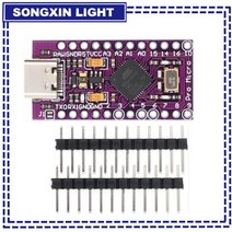 마이크로/TYPE-C USB ATMEGA32U4 모듈 Arduino ATMEGA32U4-AU/MU 컨트롤러 용 5V 16MHz 보드 Pro MICRO Mini 교체, [02] Type-C USB 3-16V