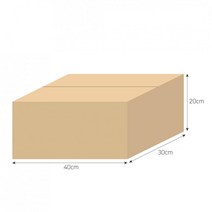 20매 40x30x20cm A골 택배박스 9호 이사준비 짐정리 포장필수품 패키지제작
