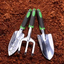 홈가드닝 원예공구 미니모종삽 3종세트 원예용품 꽃삽, 갈퀴