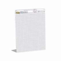 포스트 잇 이젤패드 흰색격자-30매 635x762mm (3M) 점착식메모지, 단품