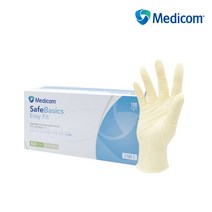 메디컴 라텍스 글러브 의료용 요리용 보건용 주방용 장갑, M