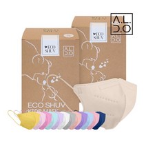 브랜드없음 [알도]에코슈브 새부리형 컬러 마스크(소형/키즈용) 30매입 2개(총 60매), 핑크