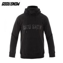 스키복상의 GSOUSNOW 스키미들러 더블 플레이트 단판 맨투맨 바람막이 보온 야외 쉐 향 후드티 2381513660