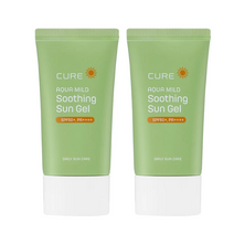 김정문알로에 큐어 수딩 선젤 SPF50+ PA++++, 2개, 50ml