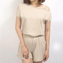 오프숄더점프수트 오버롤 점프수트 치마바지