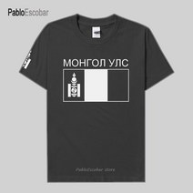 몽골텐트 게르몽골 MNG 토템 남성용 티셔츠 탑스 반팔 의류 내셔널 팀 컨트리 에스닉 11, 01 black_02 S