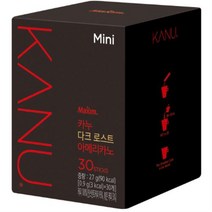 카누 미니 다크 로스트 아메리카노, 60개, 0.9g