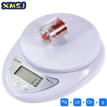 초정밀 고정밀 0.001g 실험실 전자 저울 5kg1g 1kg0.1g 휴대용 디지털 LED 우편 식품 무게 측정 주방 LED, 1Kg-0.1g