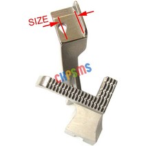 오버록미싱 핸드미싱 자수미싱#U192B + U193SG 워킹 엣지 가이드 피트 Juki DU-141 DU-1181 DU-1181N Brot, 06 Total of 5sizes