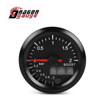 디지털 압력 게이지 연료 오일 유압 센서 드래곤 52mm car tachometer, 부스터 게이지 바