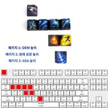 LOL 롤 리그오브레전드 키캡 기계식 키보드 스킬 전용, G