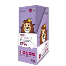 웰킵스 황사방역마스크 대형 KF94, 백색, 60매, 1개입