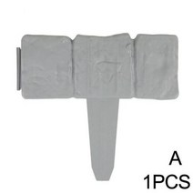 잔디엣지 화단경계석 잔디 엘브 엣지 1pcs 정원 울타리 가장자리 자갈 돌 효과 플라스틱 테두리 식물 장식 꽃 침대, 협력사, a