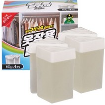 산도깨비 옷장용 탈취제 65gx4개입 코튼향 실내 의류냄새 제거 다용도, 산도깨비 옷장용 탈취제 65gx4개
