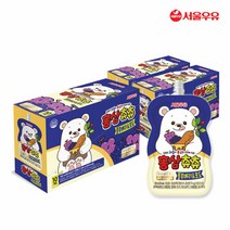 [서울우유] 홍삼츄츄 블루베리 포도 100ml 30팩, 30개, 단품