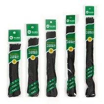 사무용 고급 서류 철끈 35cm, 1, 블랙(1봉 18개입)