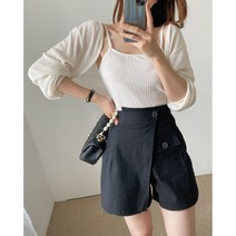 여자 간절기 볼레로 가디건 여름 숏 가디건