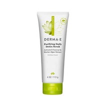 더마 이 DERMA E 활성탄 해초 추출물 함유 데일리 페이셜 디톡스 스크럽