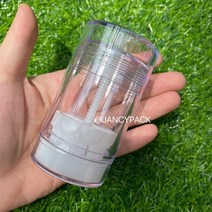 화장품 케이스 투명 탈취 퐁데이션 필링 솔리드 글루 트위스트 업 립 밤 15 30 50 75ml, 10.50PCS - 50ml - 플라스틱