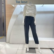 이랜드 [더아이잗뉴욕]백밴딩 아웃 포켓 핀턱 팬츠 (IL4N0SL72_990)