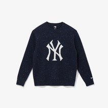 뉴에라 [뉴에라][공용]MLB 레인보우 도트 뉴욕 양키스 스웨터 네이비 (13338655)