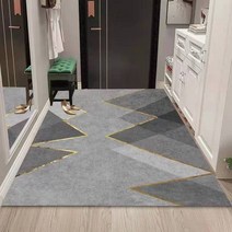 현관코일매트 매장 사무실 북유럽 스타일 카펫 거실 장식 홈 빅 사이즈 러그 침실 침대 옆 라운지 다다미, 13 13_03 90x140cm 35.4x55in