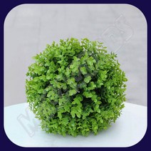 그린 인테리어 인조 잔디볼 24CM 여린잎 잔디조화 원형잔디