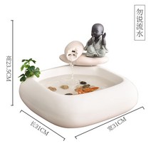 집들이 연못 장식 인테리어 미니 실내 분수 분수대 거실 선물 카페 폭포 개업 대형 인공, 옵션2